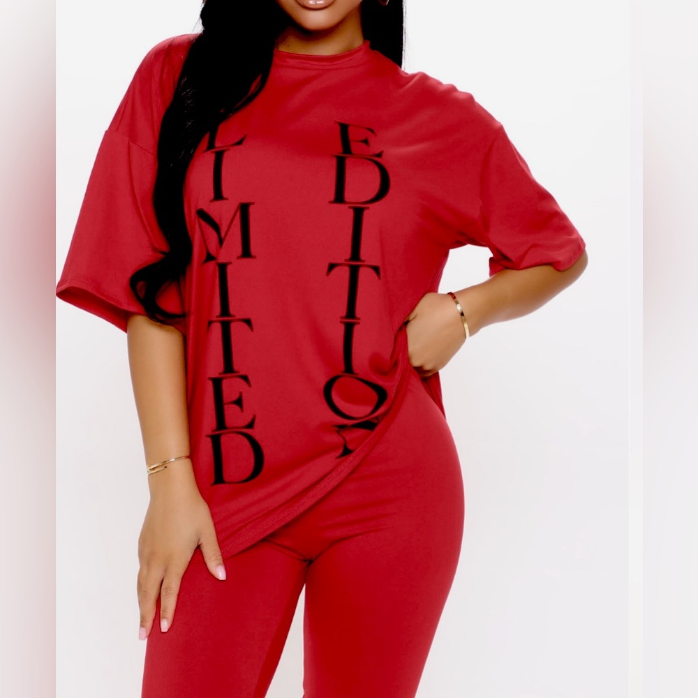 Fashion Nova Vibrant Red Top
